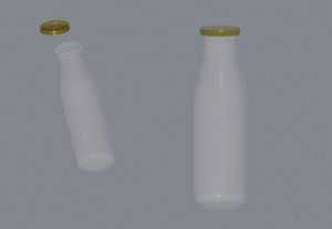 3D model Milk Bottle