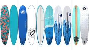 Surfboard Collection(1) 3D model