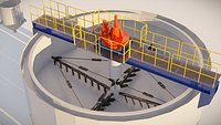 thickener 3D Model
