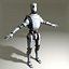 humanoid robot steampunk 3d 3ds