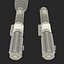 Star Wars Anakin Skywalker Lightsaber 3D Models Set