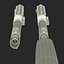 Star Wars Anakin Skywalker Lightsaber 3D Models Set