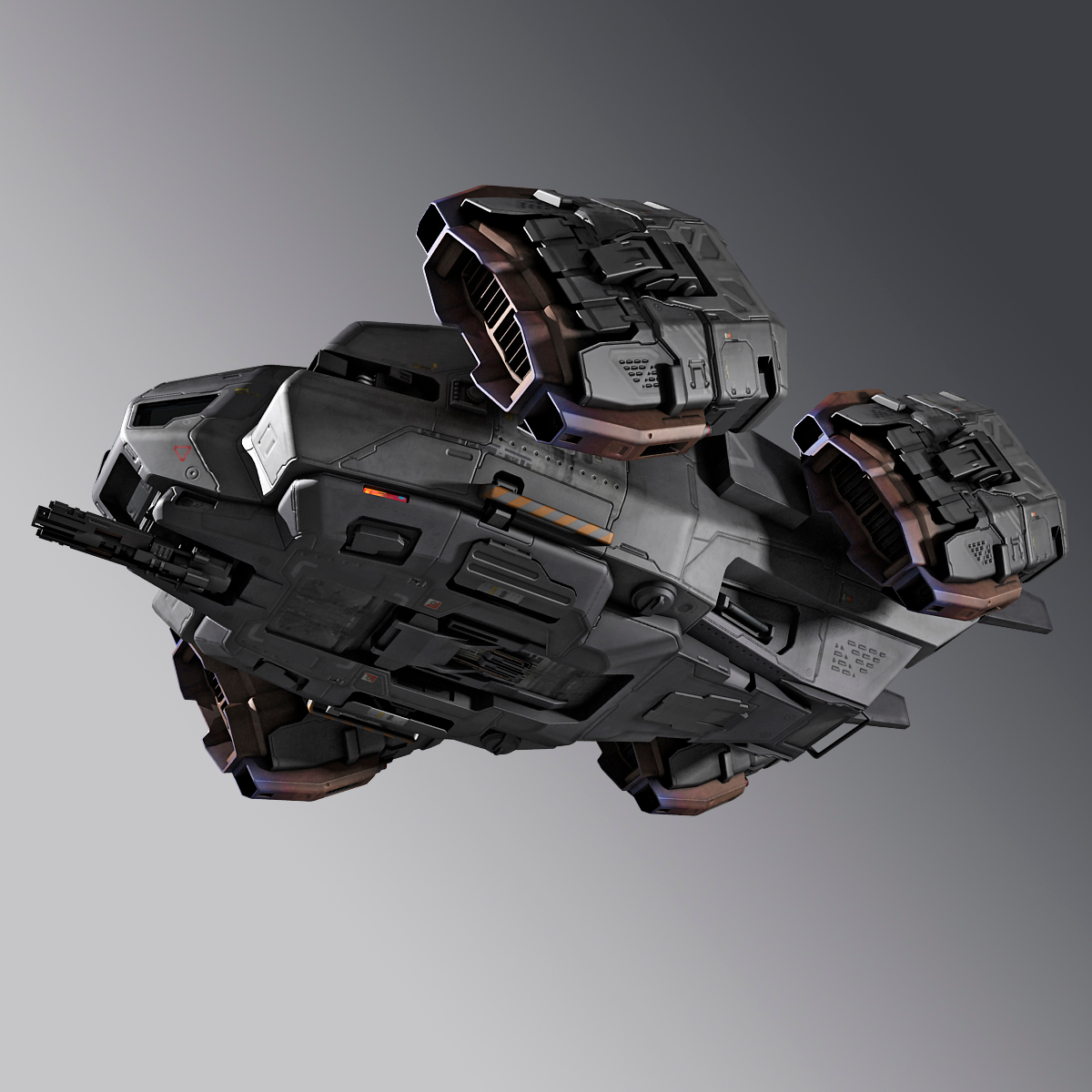 3D sf lander ship - TurboSquid 1378131