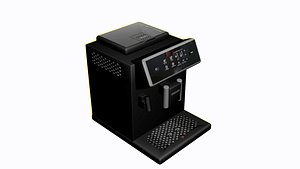 3D coffee machine model
