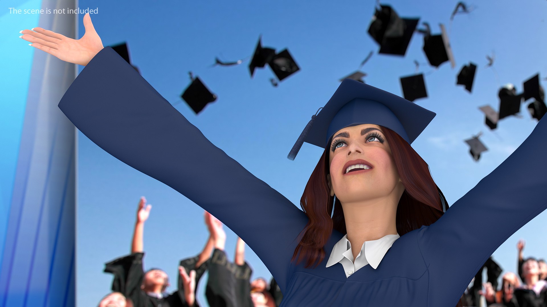 3D graduating student celebrating pose https://p.turbosquid.com/ts-thumb/kr/6BizCx/8MJy3xLs/graduatingstudentcelebratingposec4dmodel011/jpg/1598903105/1920x1080/fit_q87/cee5a569636fbc7ebfb22bf1dbf5a57beb0d42ad/graduatingstudentcelebratingposec4dmodel011.jpg