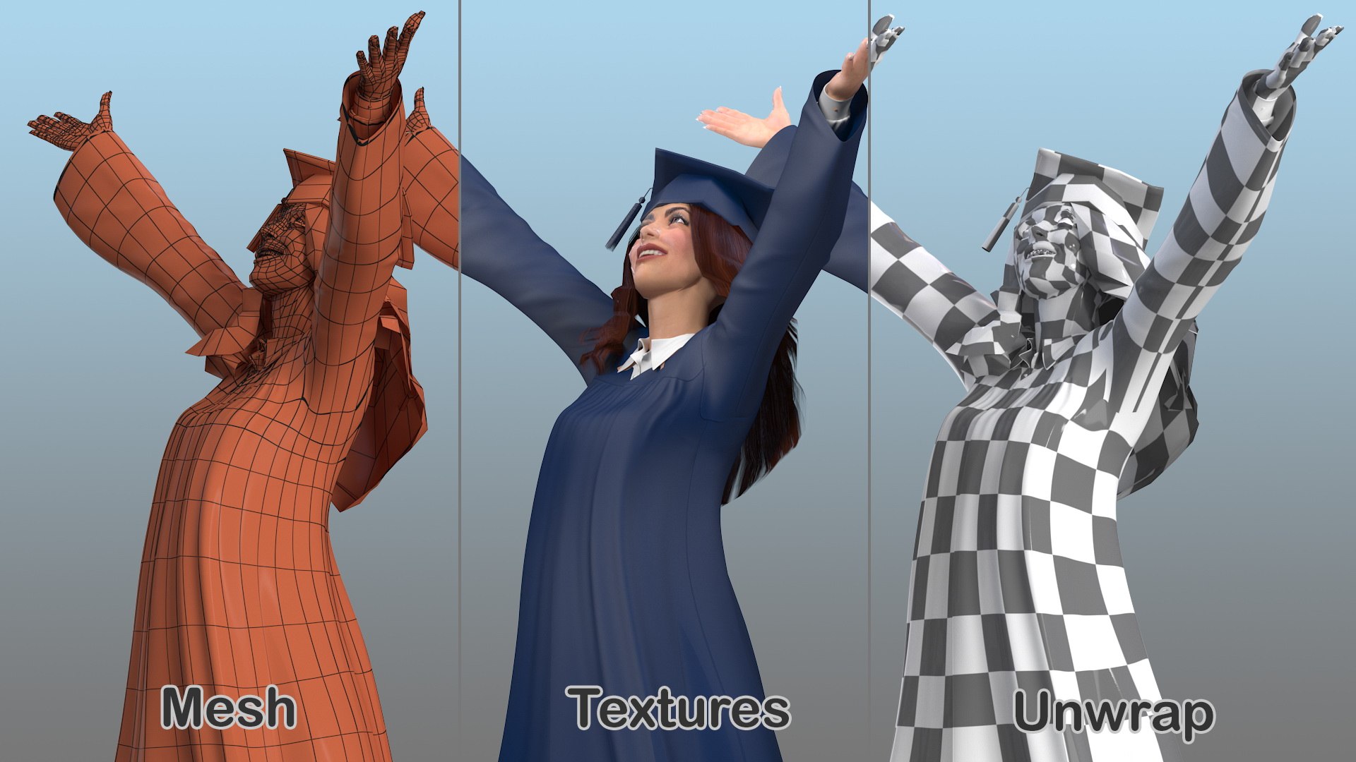 3D graduating student celebrating pose https://p.turbosquid.com/ts-thumb/kr/6BizCx/yKkoOdUK/graduatingstudentcelebratingposec4dmodel023/jpg/1598903241/1920x1080/fit_q87/38df391603531e60abfa8a8c10c598c8b8cc4d21/graduatingstudentcelebratingposec4dmodel023.jpg