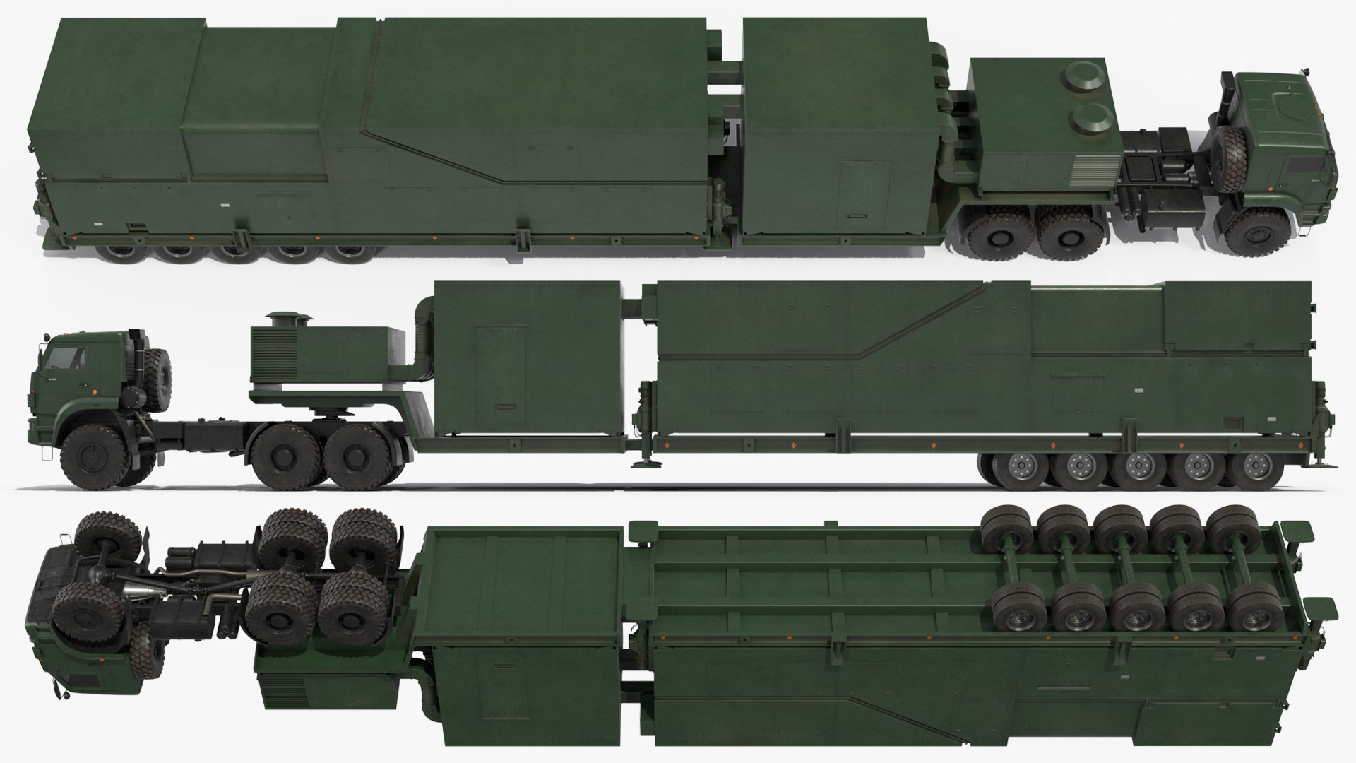 3D Peresvet Combat Laser Complex - TurboSquid 2152674