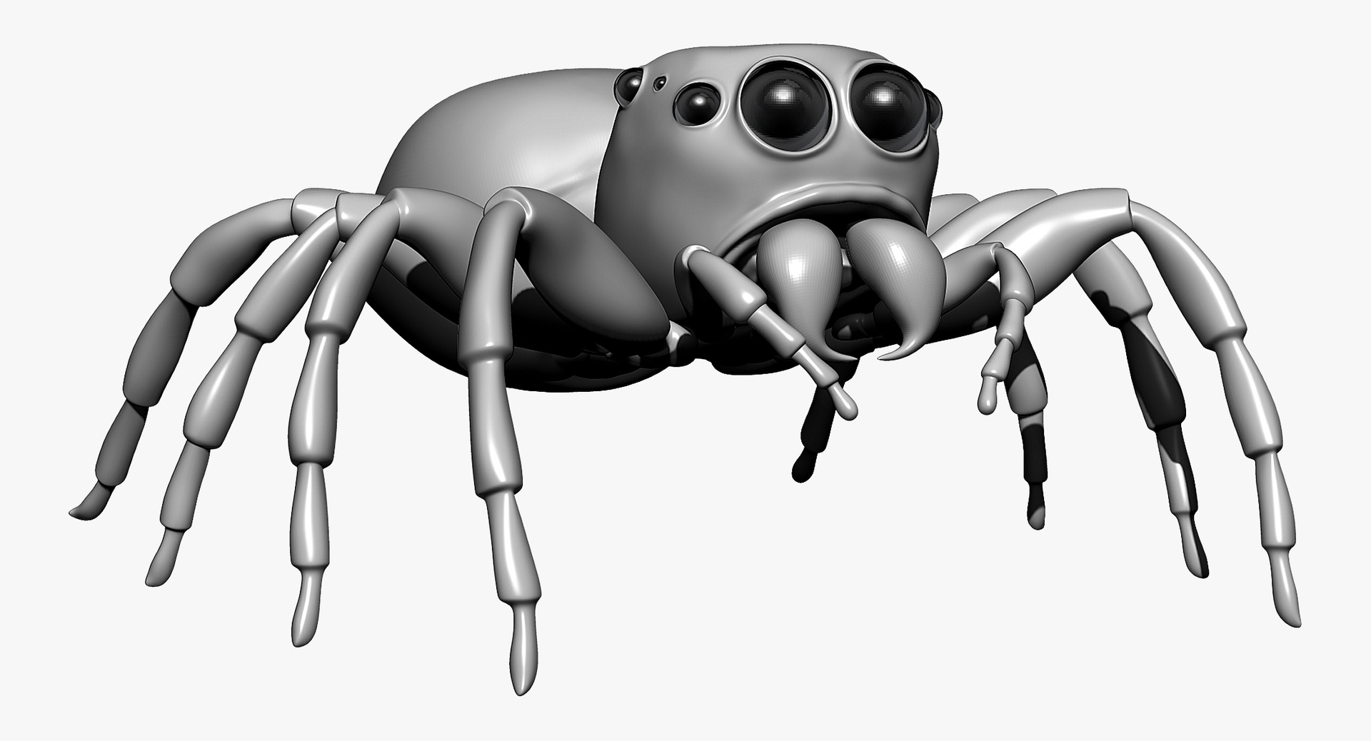 Jumping spider 3D model - TurboSquid 1379482