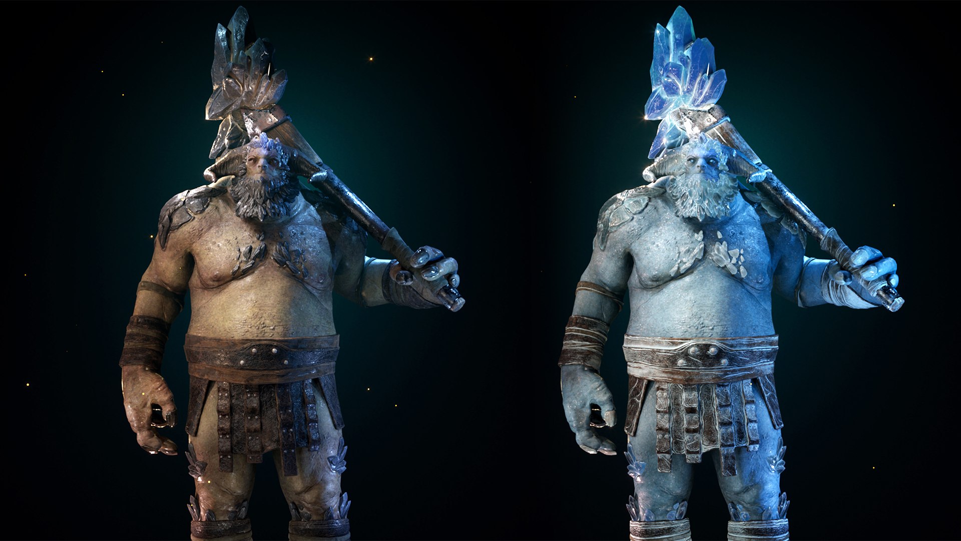 3D Cave Troll model https://p.turbosquid.com/ts-thumb/kr/DEMj1x/dB/skins_showcase_03/jpg/1714890160/1920x1080/fit_q87/c16e5f8406d5446f3f228c9ca48b0a3efa5bd26b/skins_showcase_03.jpg