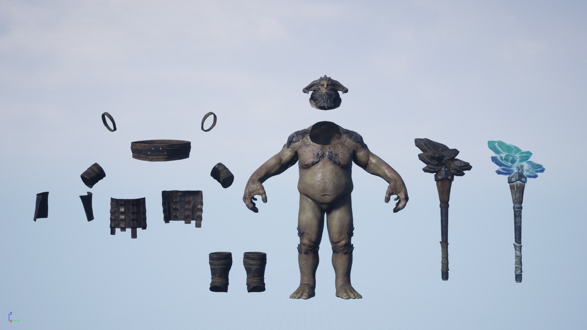 3D Cave Troll model https://p.turbosquid.com/ts-thumb/kr/DEMj1x/fS/highresscreenshot00000/jpg/1714890157/1920x1080/fit_q87/dbdee126a1c134419307f20a9f605fbf9f766e88/highresscreenshot00000.jpg