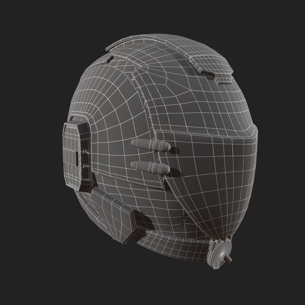 Helmet protection sci 3D model - TurboSquid 1506985