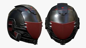 helmet protection sci 3D model