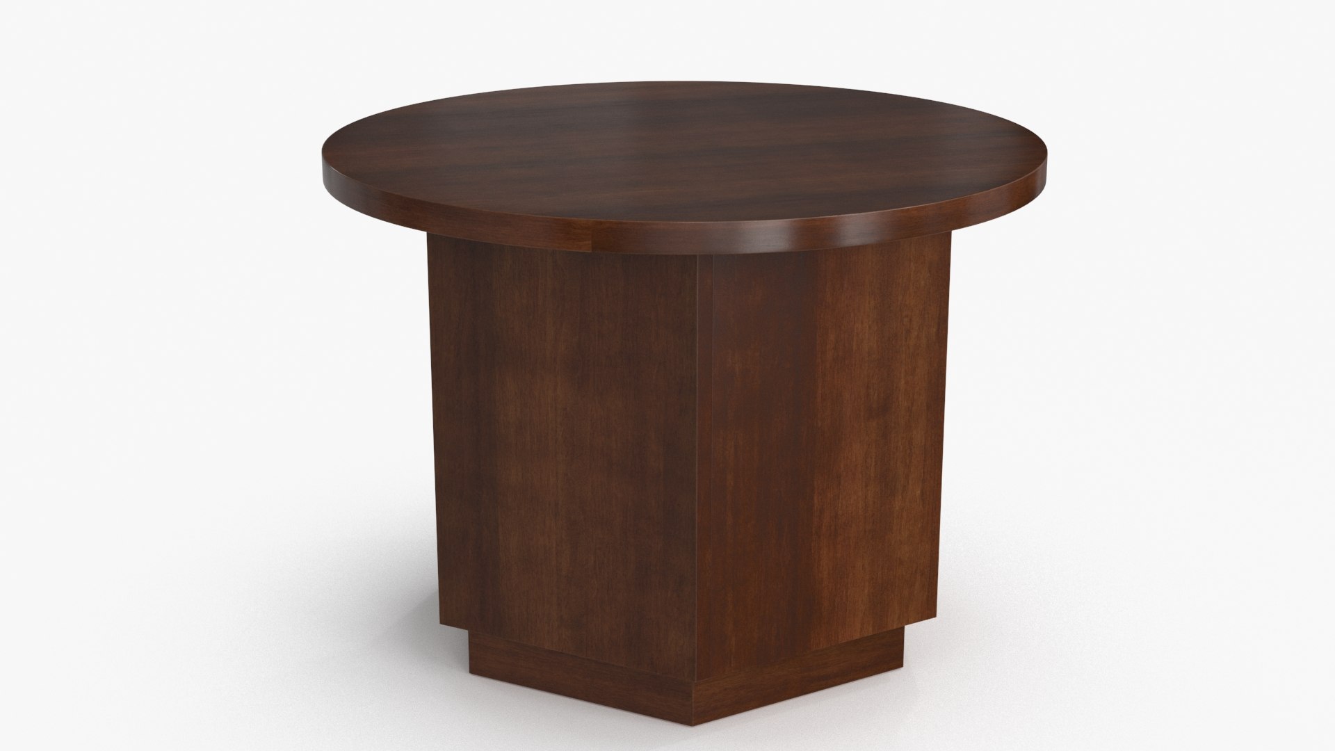 3D Wood Side Table Model - TurboSquid 2265841