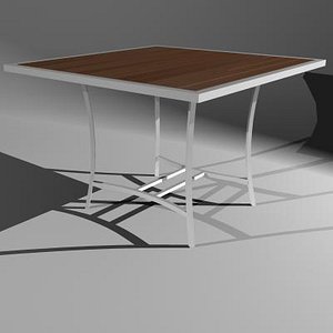 3d table ital 4-seat patio model
