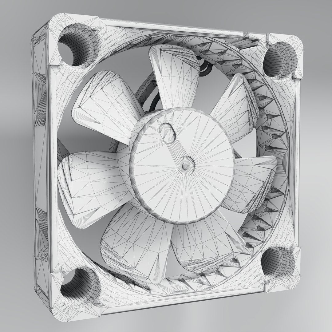 PC Cooling Fans Computer Fans Collection Pack 3D Model - TurboSquid 2632731