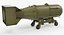 3D nuclear little boy bomb model