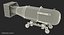 3D nuclear little boy bomb model