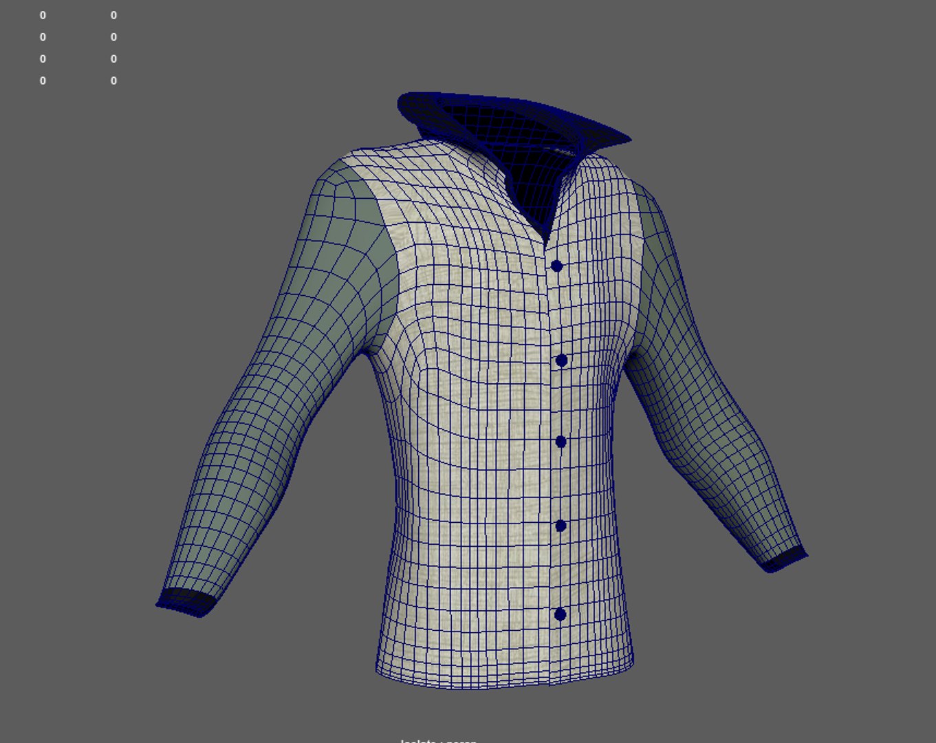 Shirt Model - TurboSquid 1470706