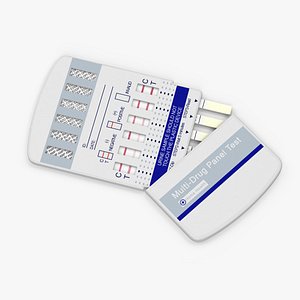 3D One Step Drug Testing Kit Used
