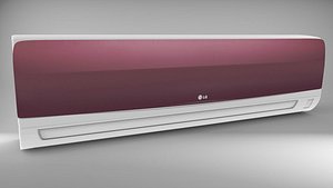 LG LSA3WT3D Split Air conditioner , Wine Red