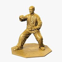 Kung Fu Statue