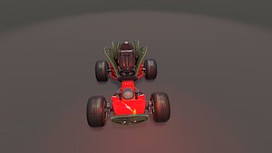 Free Race Kart 3D model