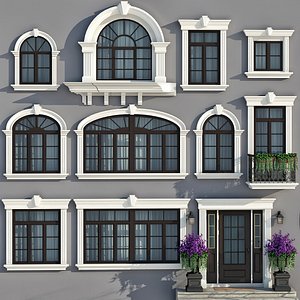 Windows and doors in the style of modern classics 2