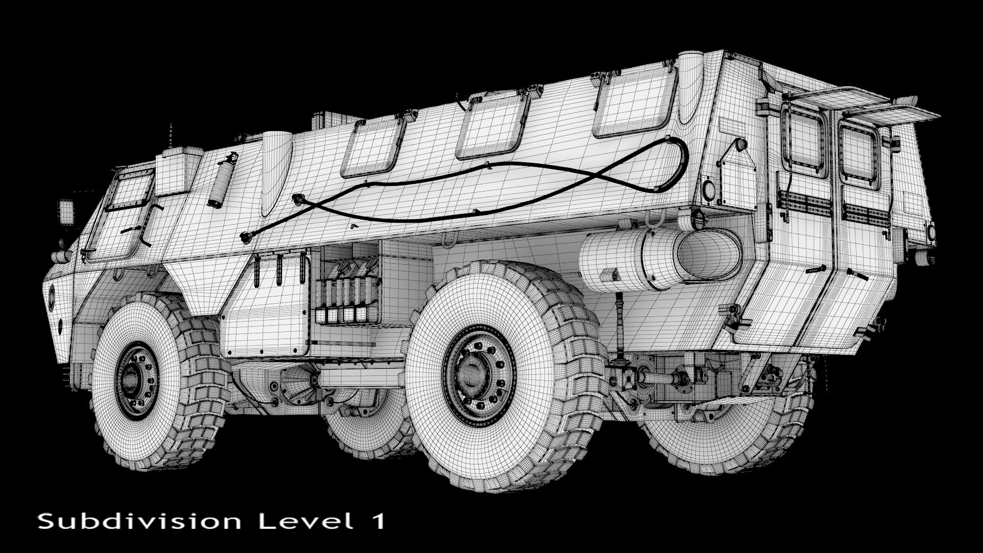 French VAB 4x4 APC Model - TurboSquid 1726579