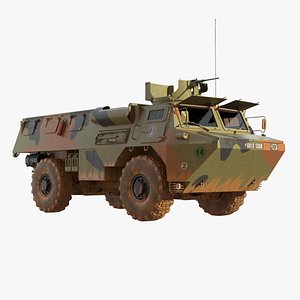 French VAB 4x4 APC model