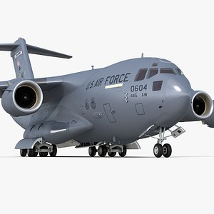Boeing C17 Globemaster III Large Military Transport Aircraft