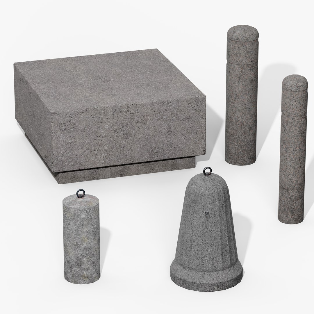 Granite Bollard Pack 3D model https://p.turbosquid.com/ts-thumb/kr/mowSU9/AS/granite_bollard_00/jpg/1760010428/1920x1080/fit_q87/725cd3b1ef5914e758544df9a3299c7cb21baec4/granite_bollard_00.jpg