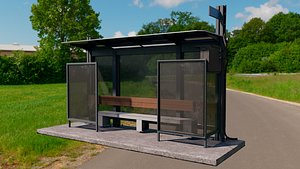 JJsm Bus Stop model