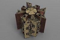 Hellraiser puzzle box lament configuration PBR game ready