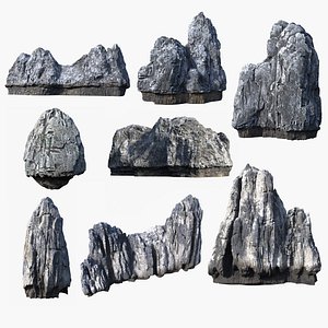 Granite Rock Islands 3D