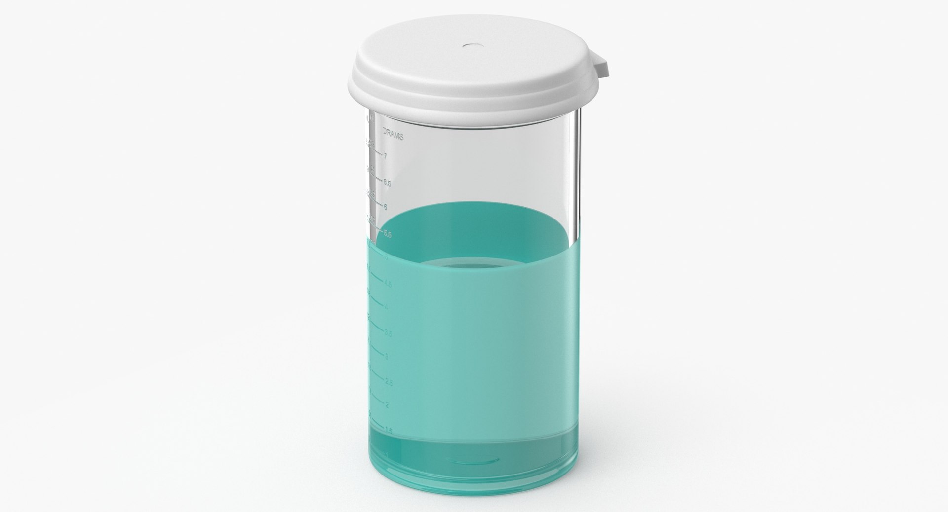 3D Pill Pod Vial 7dram 26ml Full Model TurboSquid 2056102