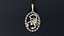 Pendant Scorpio 3D print or CNC model
