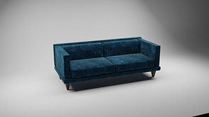 Modern Sofa With velvet material