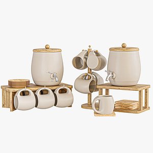 3D model Ethical Kitchenware Set
