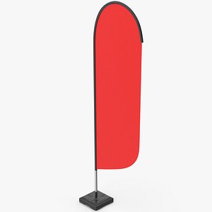 Red Flag 3D model