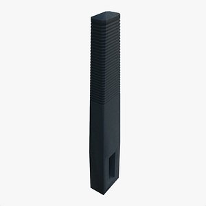 3D Cast Iron Bollard
