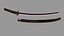 Sakura Katana 3D model