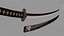 Sakura Katana 3D model