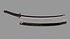 Sakura Katana 3D model