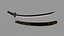 Sakura Katana 3D model