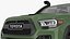 Toyota Tacoma TRD Pro Army Green 2021 Rigged