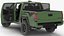 Toyota Tacoma TRD Pro Army Green 2021 Rigged