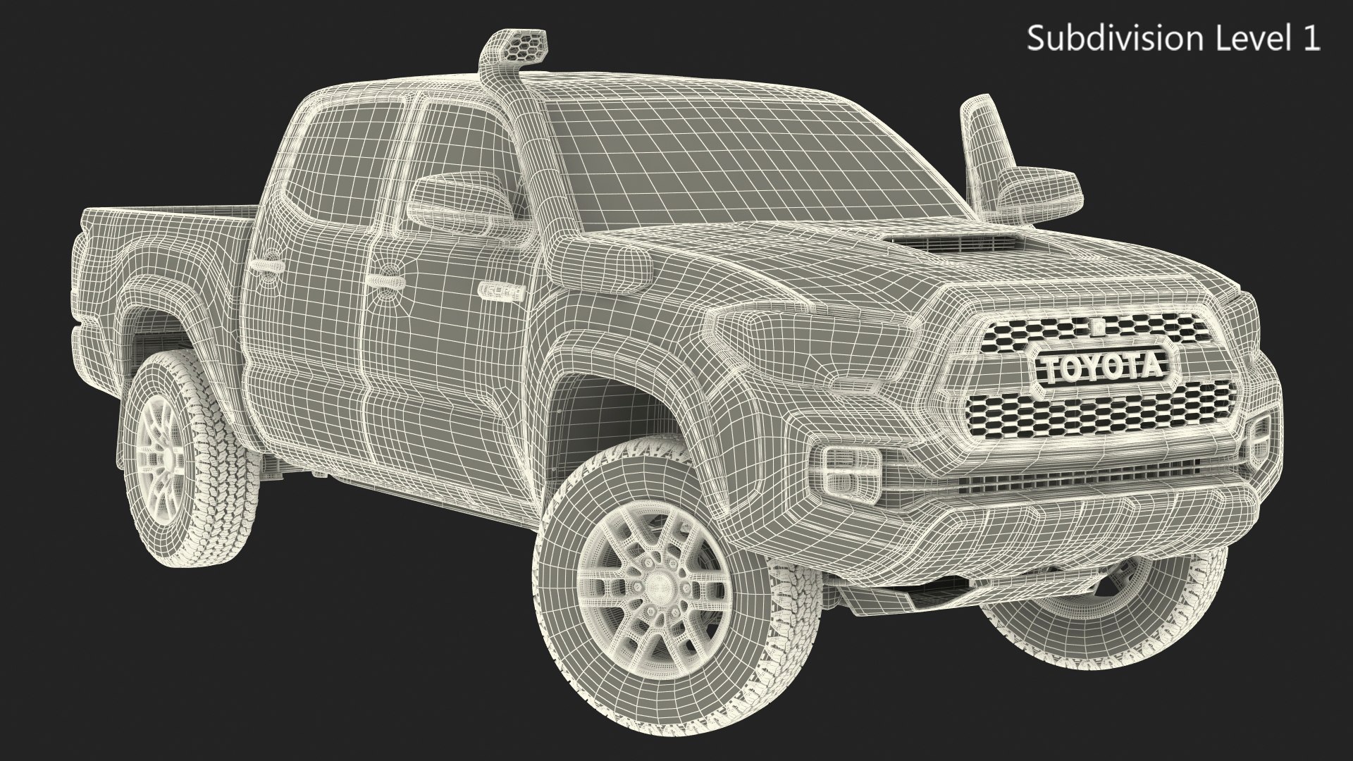 3D toyota tacoma trd pro model https://p.turbosquid.com/ts-thumb/ks/GIVaji/Ba/toyotatacomatrdproarmygreen2021rigged3dsmodel045/jpg/1612463898/1920x1080/fit_q87/c71b5609f8932306f6d6ea681a79fe0fc18a51c5/toyotatacomatrdproarmygreen2021rigged3dsmodel045.jpg