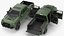 Toyota Tacoma TRD Pro Army Green 2021 Rigged