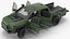 Toyota Tacoma TRD Pro Army Green 2021 Rigged