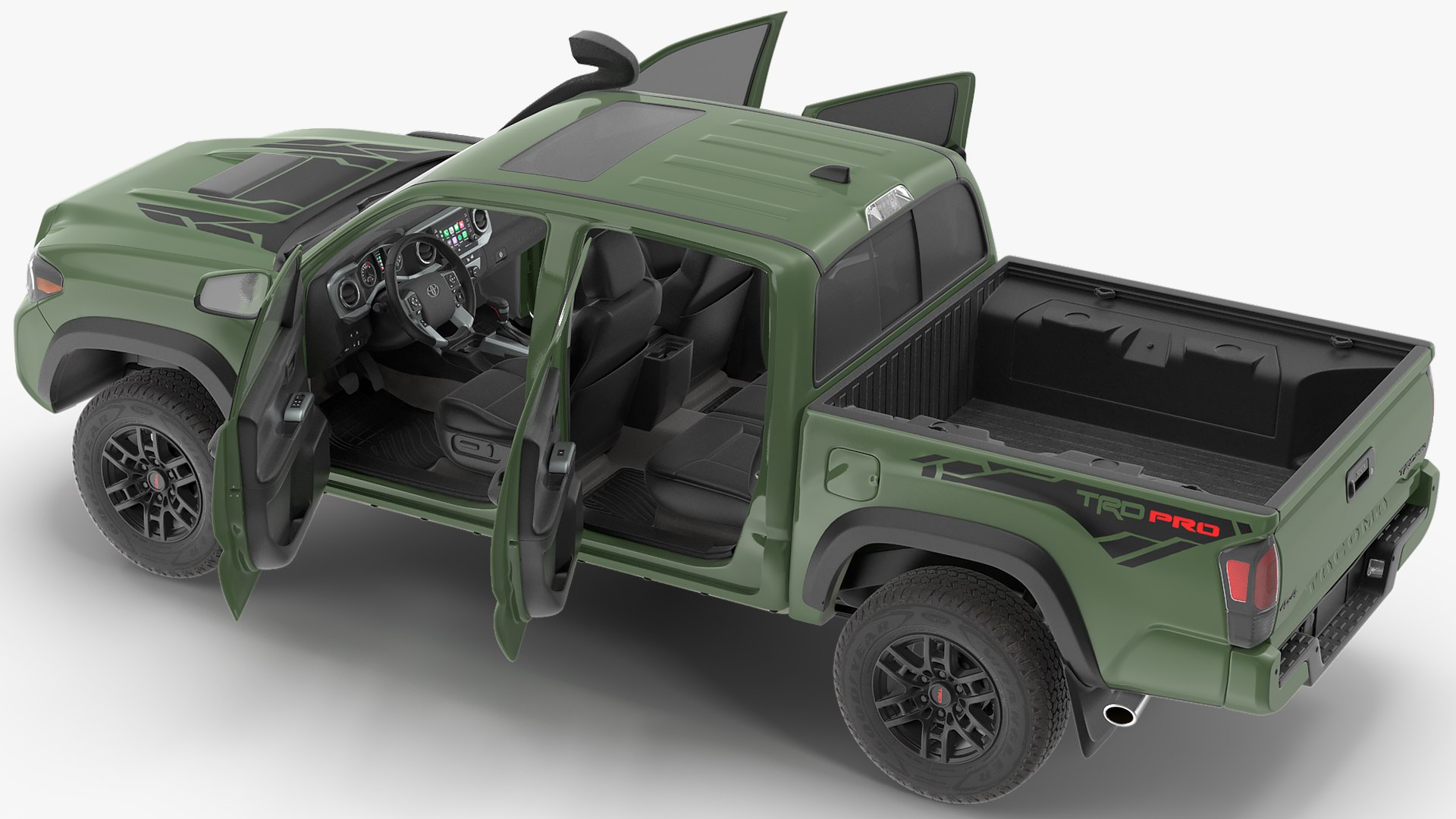 3D toyota tacoma trd pro model https://p.turbosquid.com/ts-thumb/ks/GIVaji/o1/toyotatacomatrdproarmygreen2021rigged3dsmodel017/jpg/1612463531/1920x1080/fit_q87/4d15d3162291b8f99c95f4ef3b494db01a6ae9ac/toyotatacomatrdproarmygreen2021rigged3dsmodel017.jpg
